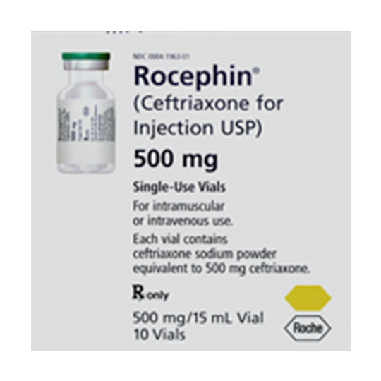 ROCEPHIN 500MG IM INJ Pack Size X 1 Khalid Pharmacy Online