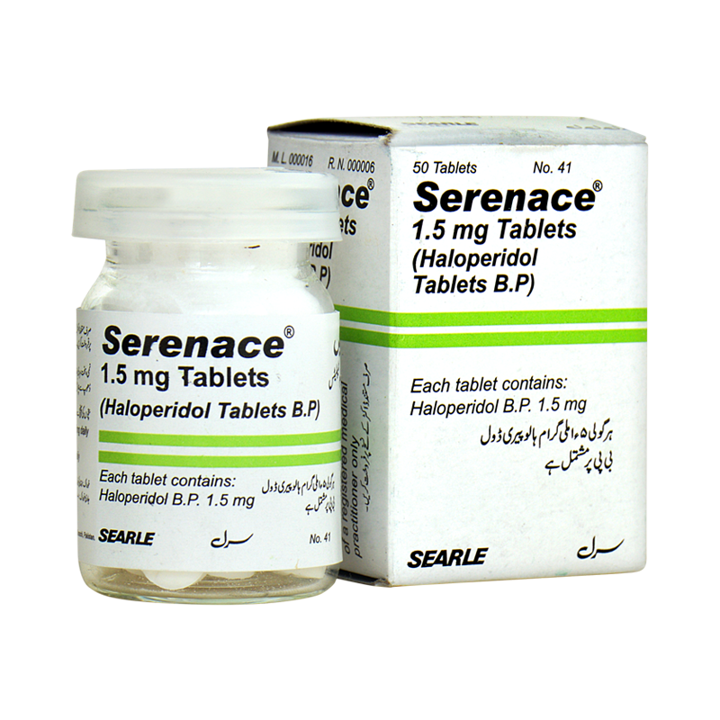 Serenace 5mg Tab.— Dawaai - Uses, Side Effect, Price In Pakistan