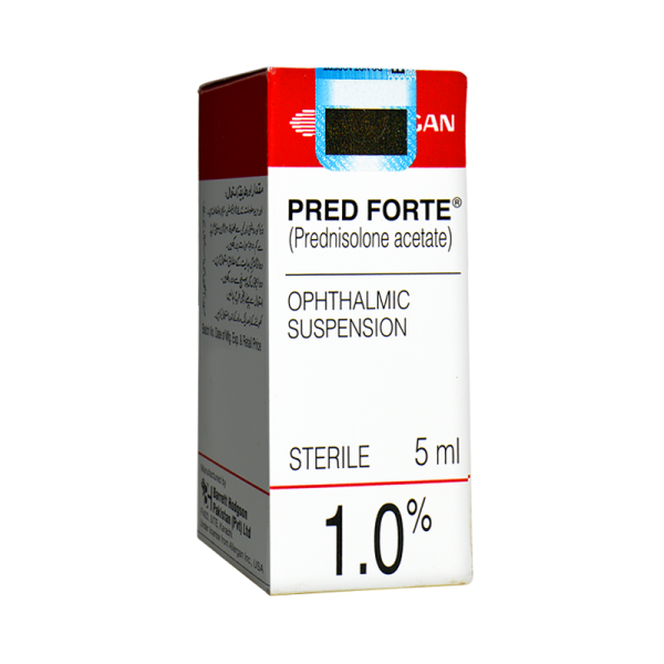 PRED FORTE 1.0 EYE DROPS 5ML Pack Size X 1 Khalid Pharmacy Online Pharmacy in Lahore