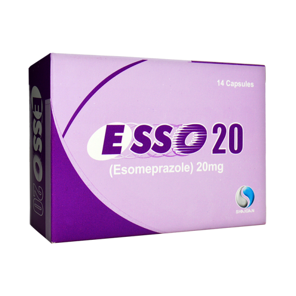 ESSO 20MG CAP - Pack Size X 14 - Khalid Pharmacy | Online Pharmacy In ...