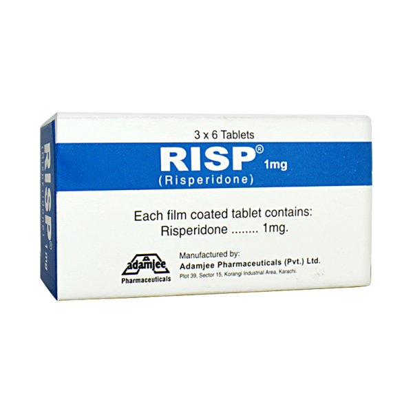 RISP 1MG TAB - Pack Size X 18 - Khalid Pharmacy | Online Pharmacy in ...