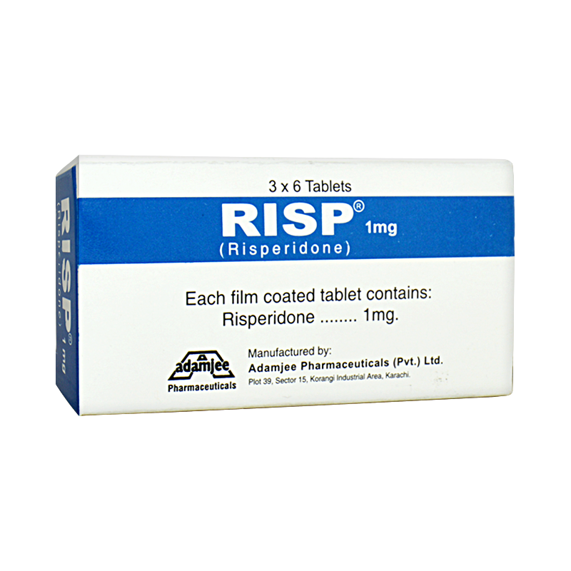 RISP 1MG TAB - Pack Size X 18 - Khalid Pharmacy | Online Pharmacy in ...