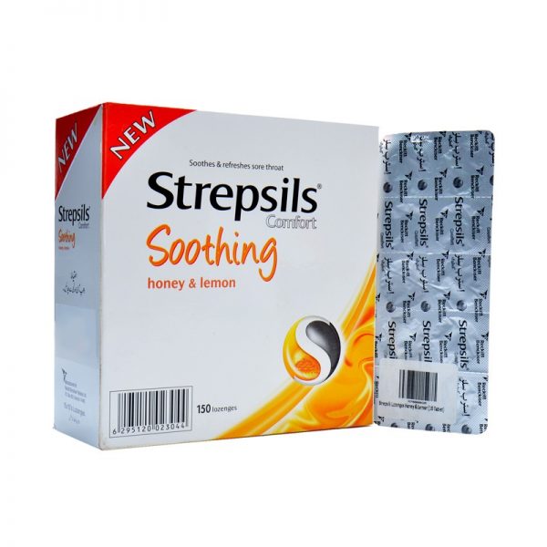 STREPSILS HONEY+LEMON LOZ - Pack Size X 150 - Khalid Pharmacy | Online ...