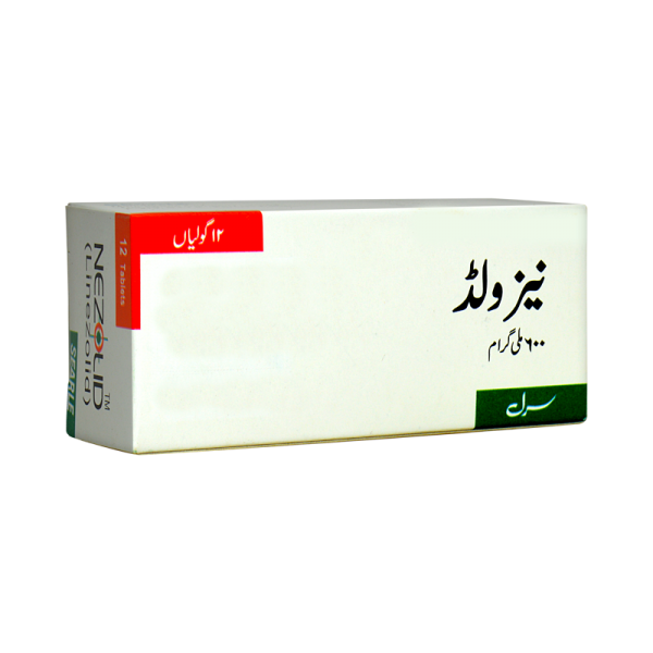 NEZOLID 600MG TAB(LINEZOLID) Pack Size X 12 Khalid Pharmacy