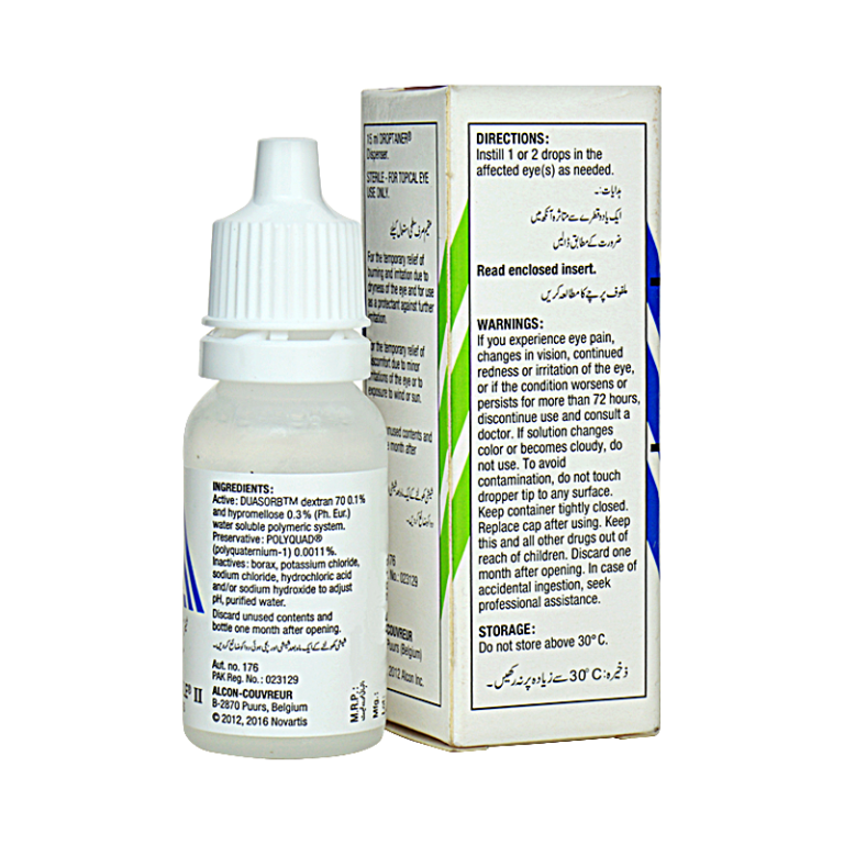 TEARS NATURAL II EYE DROP Pack Size X 1 Khalid Pharmacy Online Pharmacy in Lahore, Pakistan