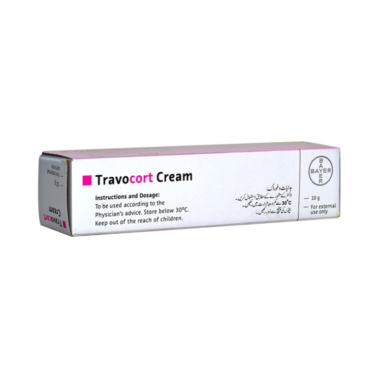 TRAVOCORT 10G CREAM Pack Size X 1 Khalid Pharmacy Online Pharmacy in Lahore, Pakistan