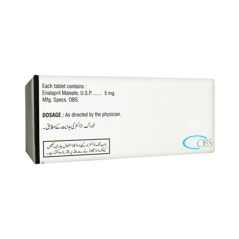 RENITEC 5MG TAB - Pack Size X 20 - Khalid Pharmacy | Online Pharmacy in ...