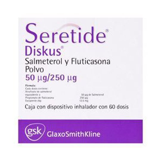 SERETIDE DISKUS 50/500MCG - Pack Size X 1 - Khalid Pharmacy | Online ...