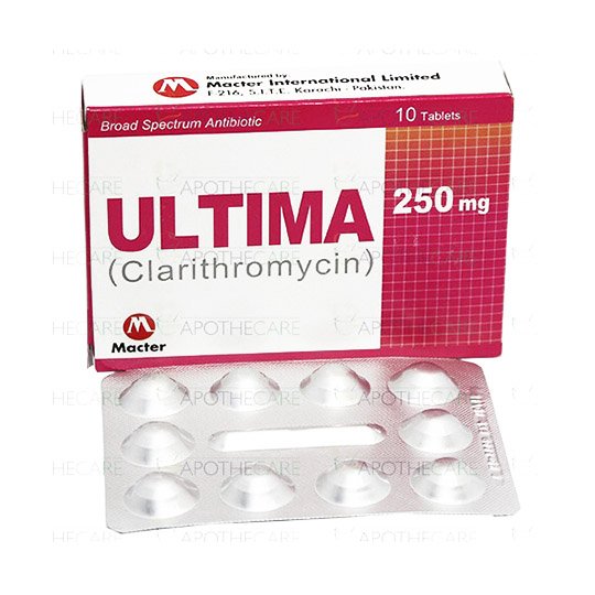 ULTIMA 250MG TAB - Pack Size X 10 - Khalid Pharmacy | Online Pharmacy ...