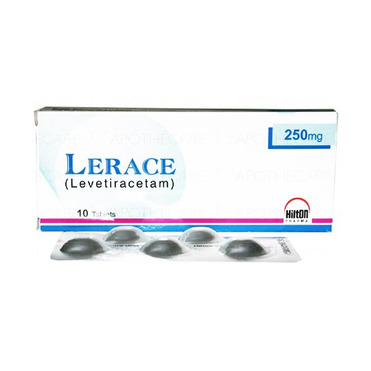 LERACE 250MG TAB - Pack Size X 10 - Khalid Pharmacy | Online Pharmacy ...