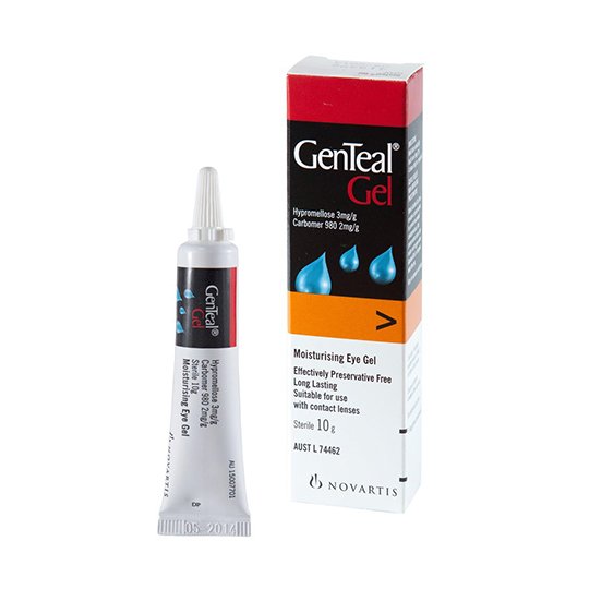 GENTEAL 10G EYE GEL(PRICE.300) Pack Size X 1 Khalid Pharmacy
