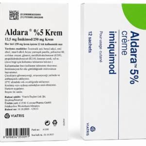Aldara 5% Cream (Imiquimod 5%) – 12 Sachets